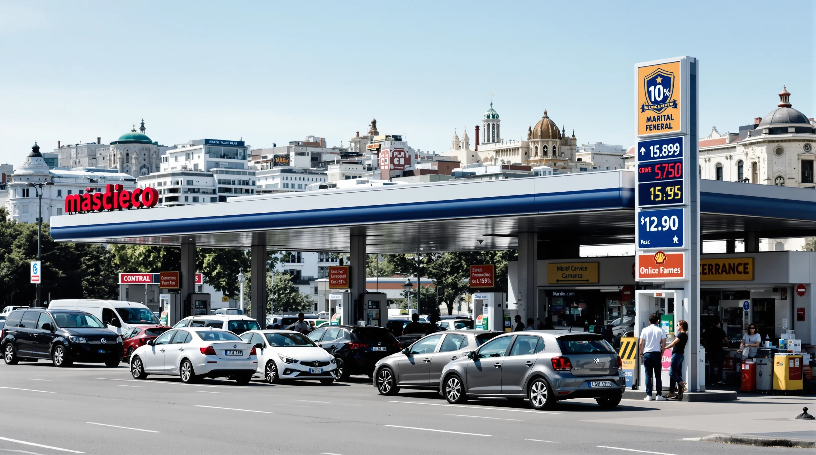Gasolineras baratas en Madrid: las 10 opciones para ahorrar cada día