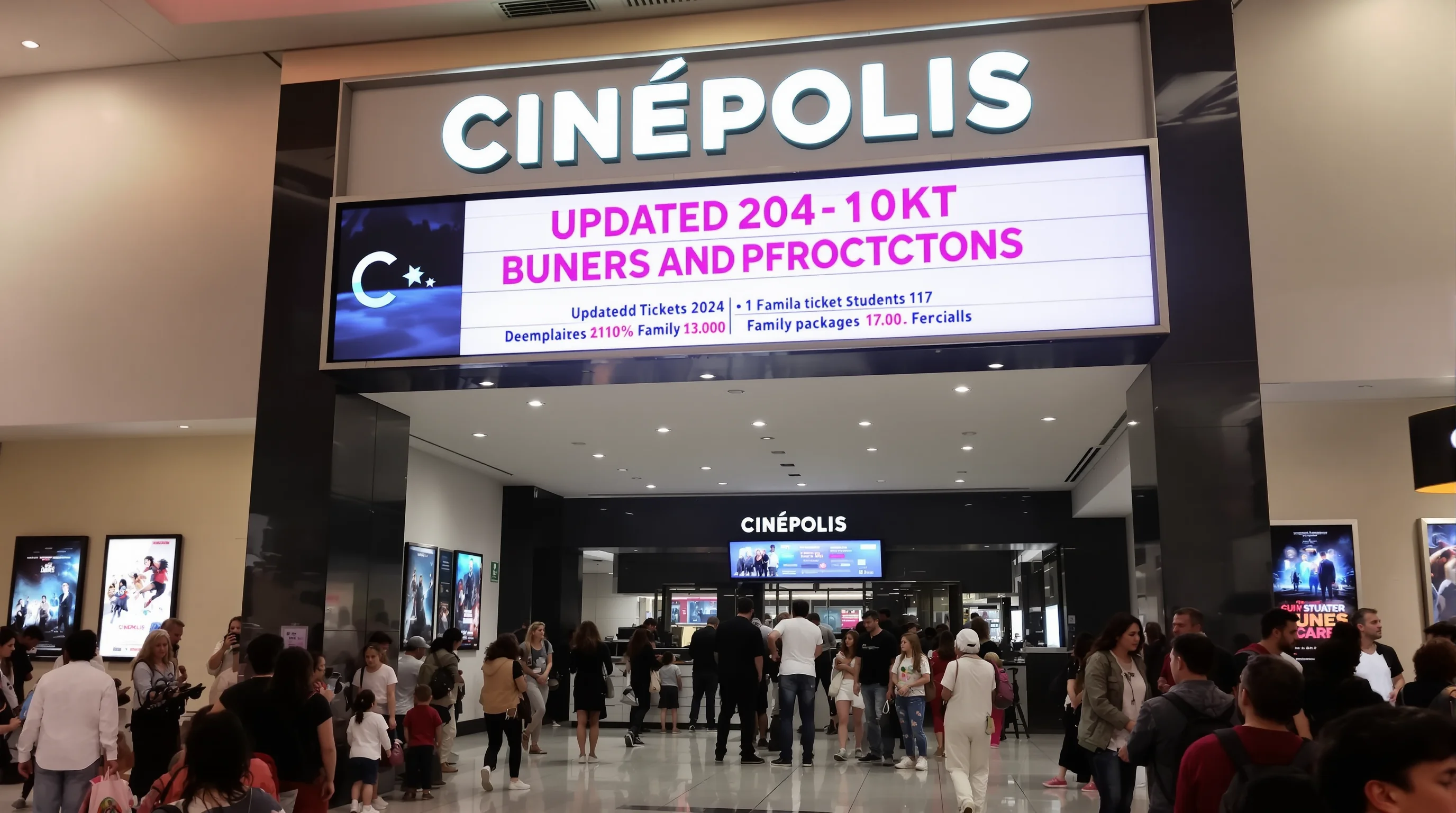 Precio del Cinépolis: las tarifas actualizadas y promociones para 2024